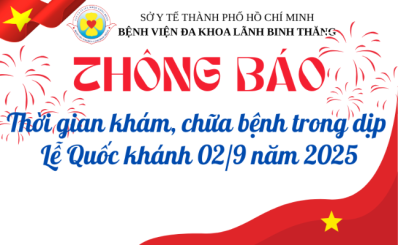 Thông báo thời gian khám, chữa bệnh trong dịp Lễ Quốc khánh 02/9 năm 2025